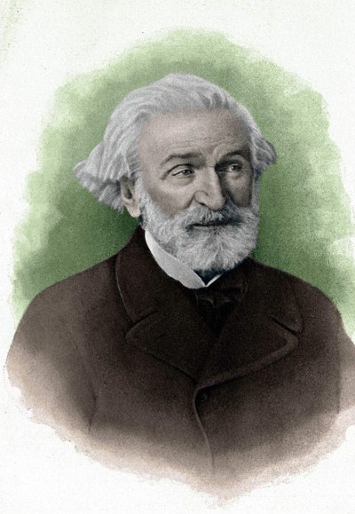 Portret van Giuseppe Verdi in 1900 door Unknown artist