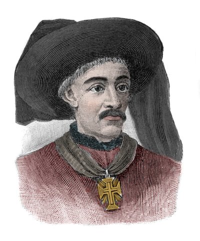 Portret van Hendrik de Zeevaarder door Unknown artist