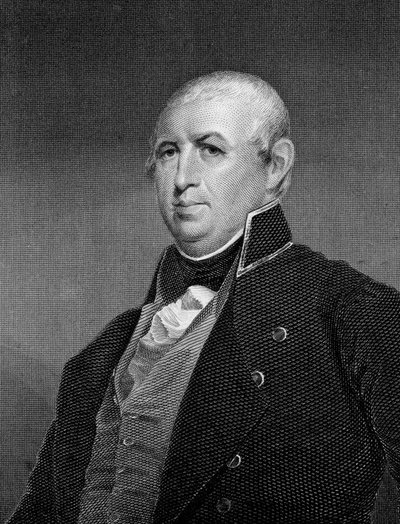 Portret van Isaac Shelby (1750-1826) Amerikaanse soldaat en pionier door Unknown artist