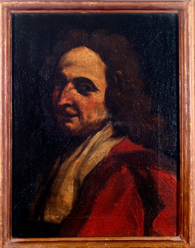Portret van Italiaanse zanger Stefano Landi (1587-1639) door Unknown artist