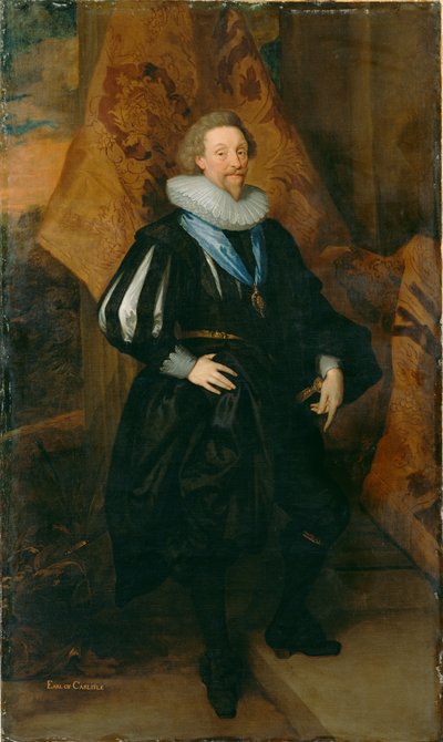 Portret van James Hay, 1e graaf van Carlisle door Unknown artist