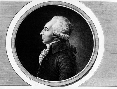 Portret van Jean Baptiste Anacharsis Clootz door Unknown artist