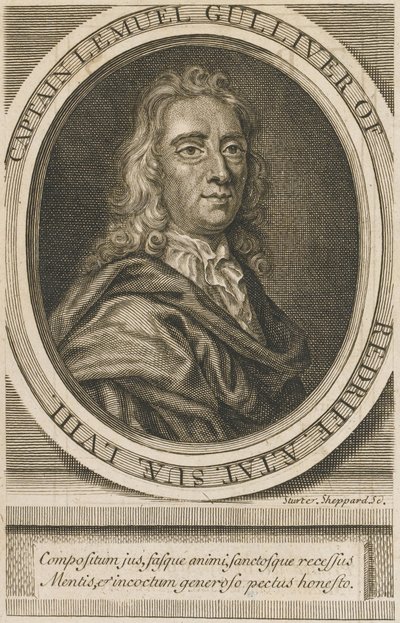 Portret van Jonathan Swift door Unknown artist
