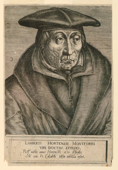 Portret van Lambert Hortense Montfort door Unknown artist