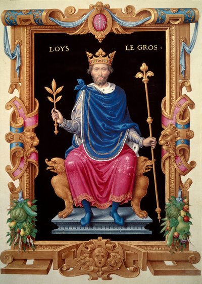 Portret van Lodewijk VI, bekend als 