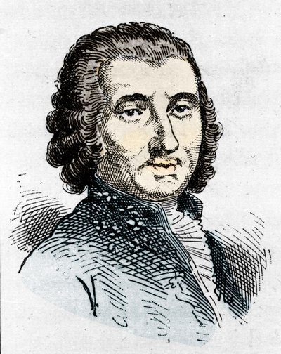 Portret van Luigi Boccherini (1743-1805), Italiaanse componist door Unknown artist