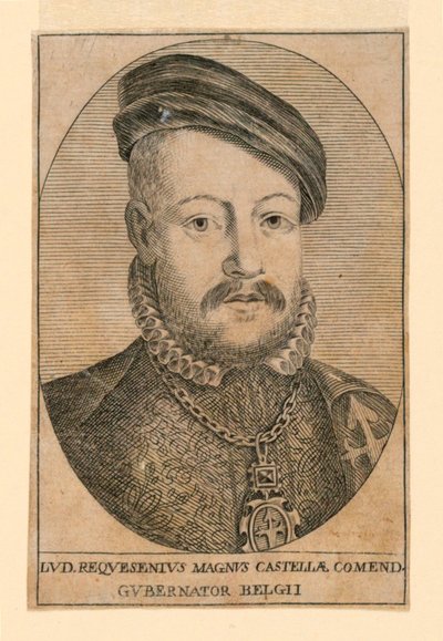 Portret van Luis de Requesenius (gest. 1576) door Unknown artist