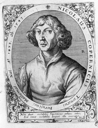 Portret van Nicolaus Copernicus door Unknown artist