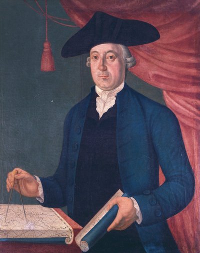 Portret van Niels Rasmussen Holbech door Unknown artist
