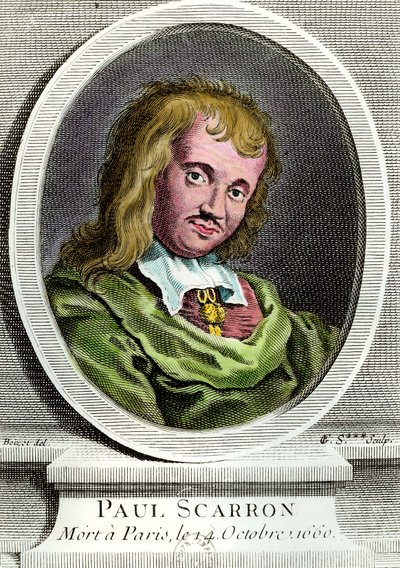 Portret van Paul Scarron, Franse schrijver door Unknown artist