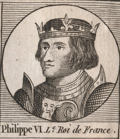 Portret van Philippe VI van Valois door Unknown artist