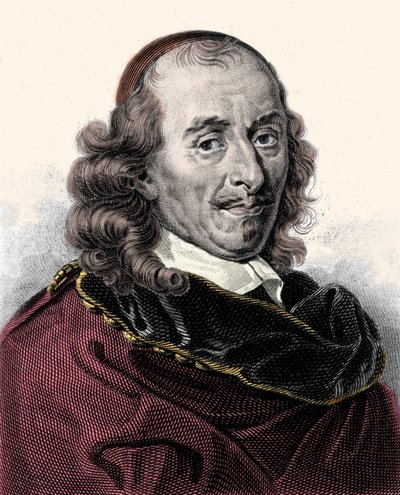 Portret van Pierre Corneille (1606-1684), gravure uit de 19e eeuw door Unknown artist