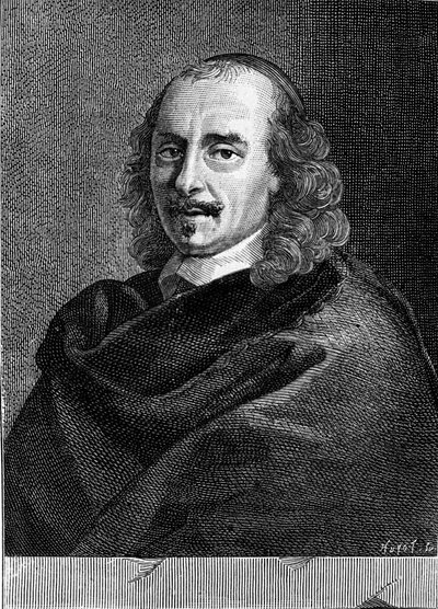 Portret van Pierre Corneille (1606 - 1684). door Unknown artist