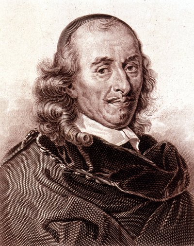 Portret van Pierre Corneille (1606 - 1684), Franse dramatische dichter. door Unknown artist
