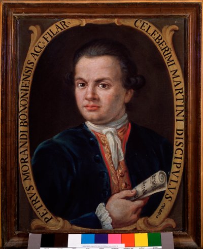 Portret van Pietro Morandi, Italiaanse componist door Unknown artist