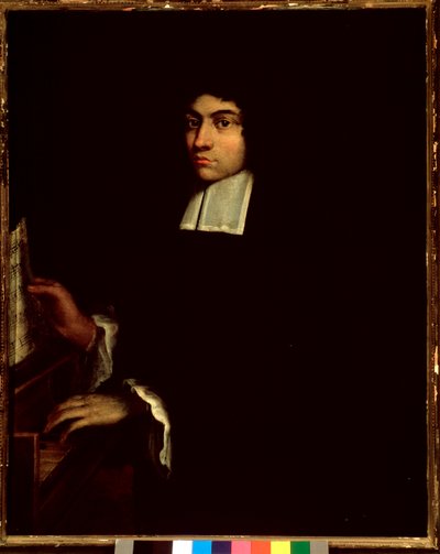 Portret van Pietro degli Antoni, Italiaanse componist door Unknown artist