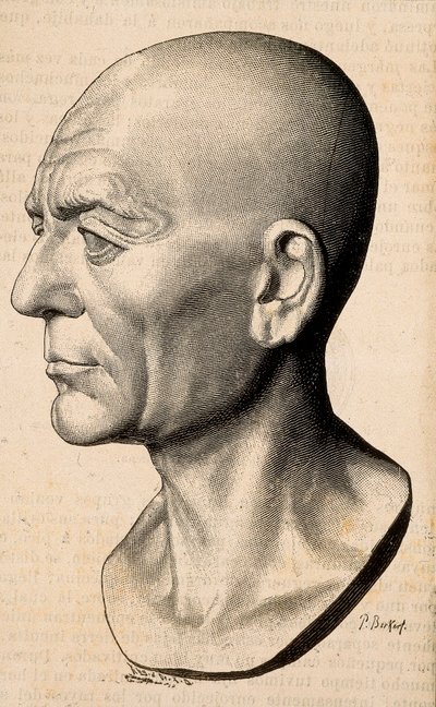 Portret van Publius Cornelius Scipio (Scipio de Afrikaan) Africanus, Romeinse staatsman (235-183 v.Chr.) door Unknown artist