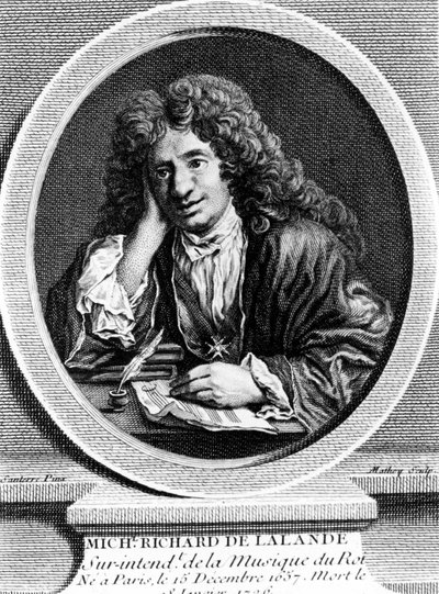 Portret van Richard Delalande, superintendent van de Muziek van de Koning; geb. 15 dec. 1657 in Parijs; overl. 18 jan. 1726 door Unknown artist