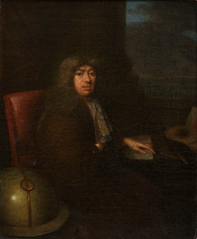 Portret van Samuel Pepys Circa 1673, Onbekende kunstenaar door Unknown artist