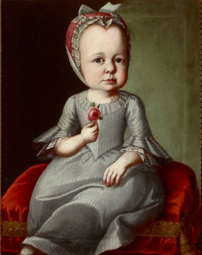 Portret van Sophia Elizabeth von Brukenthal (1749-1753) door Unknown artist