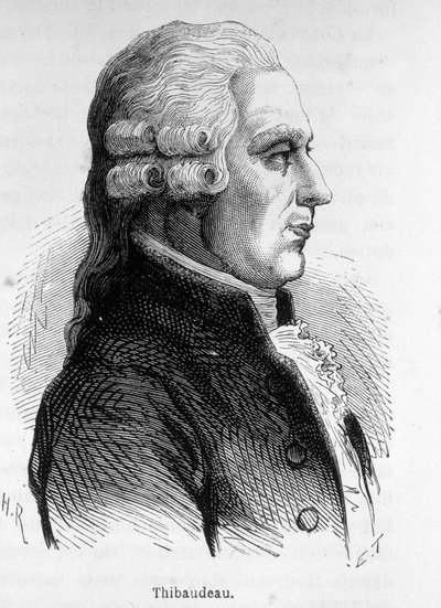 Portret van Thibaudeau, Franse politicus (1765-1854) door Unknown artist