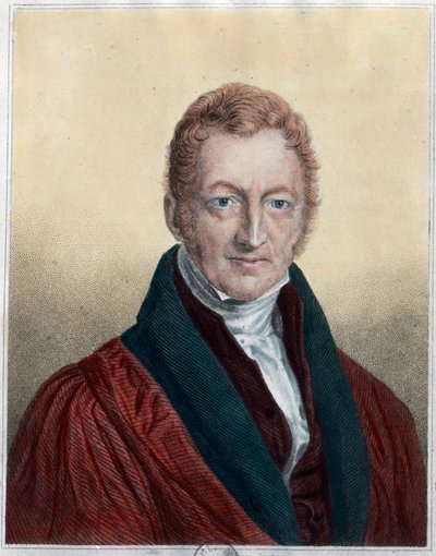 Portret van Thomas Malthus door Unknown artist