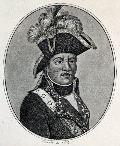 Portret van Toussaint Louverture door Unknown artist