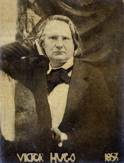 Portret van Victor Hugo in 1853 door Unknown artist
