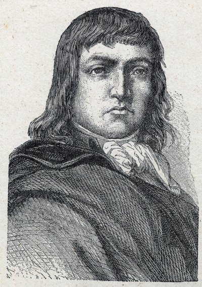Portret van Vincent de Tinteniac (Chevalier) (1764-1795) generaal chouan. door Unknown artist