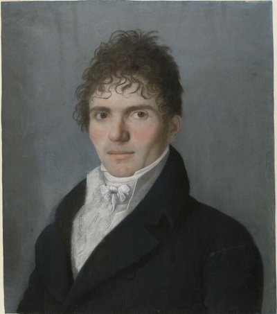 Portret van een man door Unknown artist