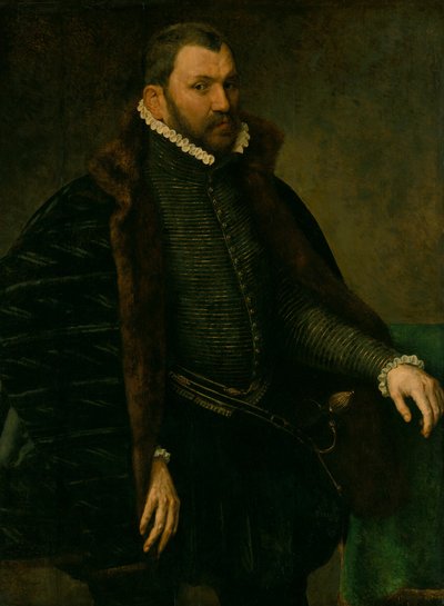 Portret van een man door Unknown artist