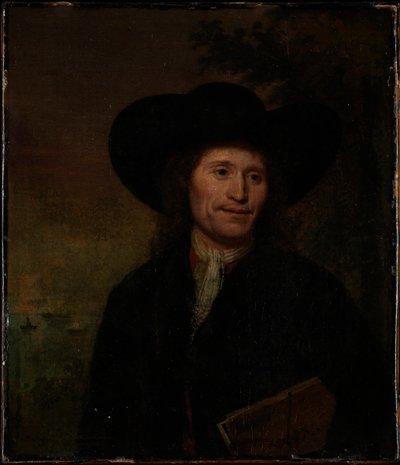 Portret van een heer (circa 1670) door Unknown artist
