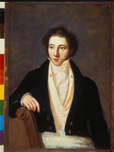 Portret van de componist Vincenzo Bellini (1801-1835) door Unknown artist