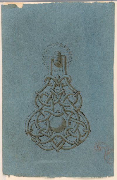Ontwerp voor een Deurklopper door Unknown artist