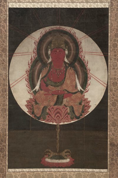 Rode Amida door Unknown artist