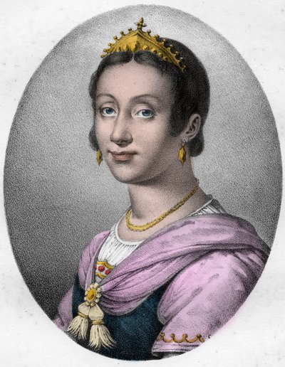 Renee van Frankrijk door Unknown artist