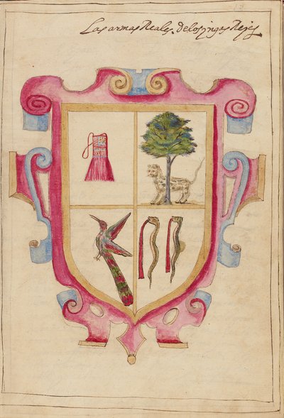 Koninklijk wapenschild van de Incakoningen door Unknown artist