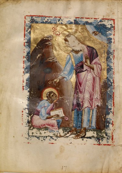 Johannes de Evangelist Dicteert door Unknown artist