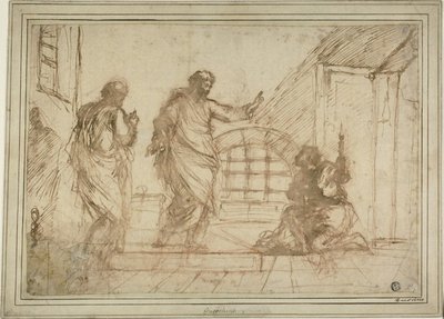 Sint Paulus en de Cipier door Unknown artist