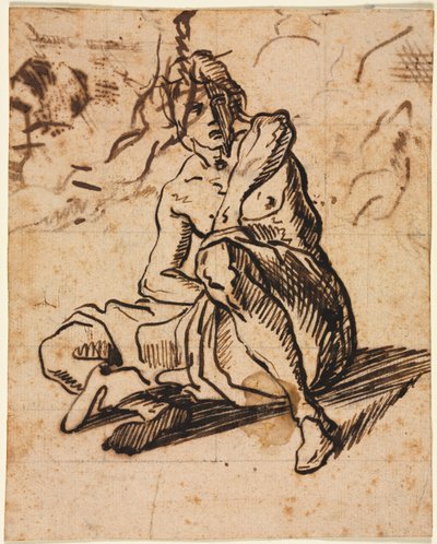 Zittend Figuur door Unknown artist