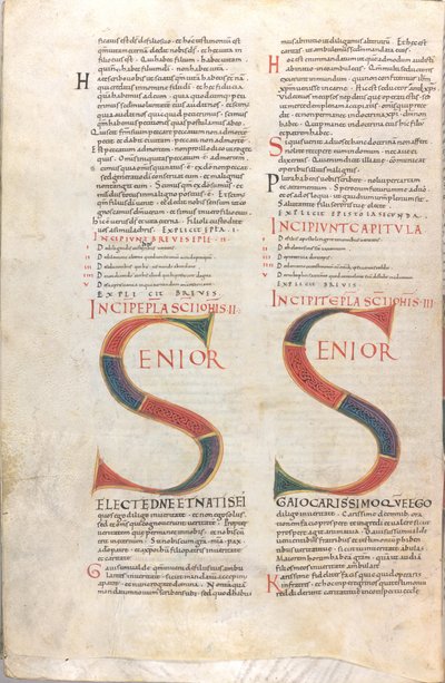 Senior.Epistola Iohannis II en Epistola Iohannis III door Unknown artist