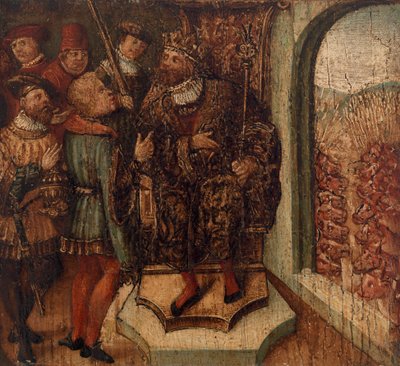 Zeven vette en zeven magere koeien door Unknown artist