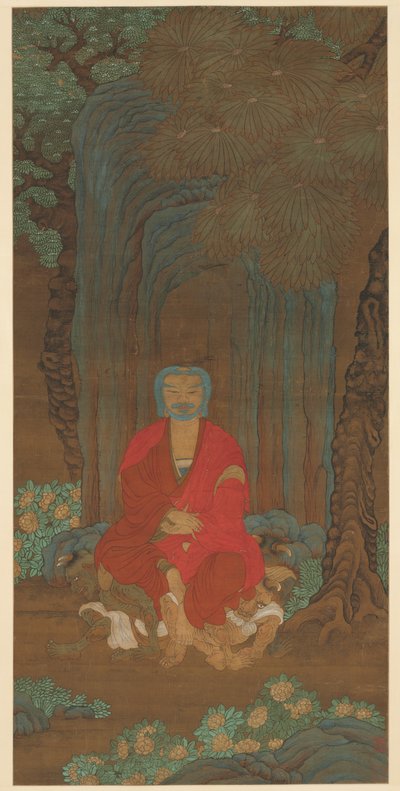 Shakyamuni onder de Bodhiboom door Unknown artist