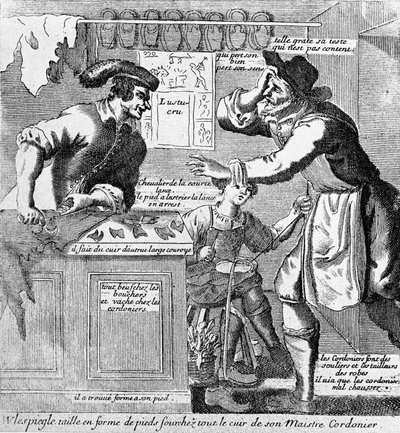 Schoenmaker - 1782 - Musée Carnavalet door Unknown artist