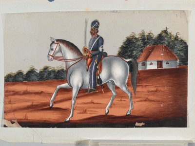 Sowar, Madras Cavalerie door Unknown artist