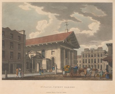St. Pauls, Convent Garden door Unknown artist