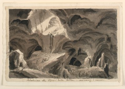 Toneelontwerp, Grotten door Unknown artist