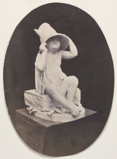 Standbeeld van een Jongeling met Grote Hoed (uit een John R. Johnston album) door Unknown artist