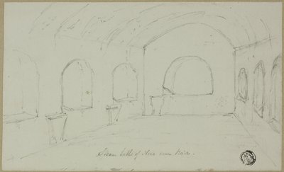 Stoombaden van Nero bij Baiae door Unknown artist