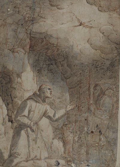 Stigmatisering van Sint Franciscus van Assisi door Unknown artist